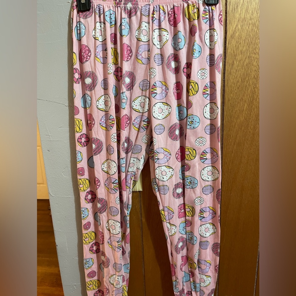 Women’s Pink Donut PJ Pants